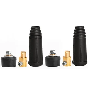 Quick Connect Male Cable Connector with Pedestal for Welding Machine Use - Picture 1 of 12