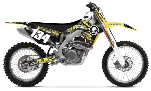 Fábrica Effex F X METAL MULISHA GRAPHICS SUZUKI RMZ250 2010-2011-2012 15-11424 - Imagem 1 de 3