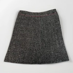 Falda Chanel 48 Midi Negra Lana Tweed Texturizada Primavera 2021 Cápsula P21618V03168 - Imagen 1 de 12