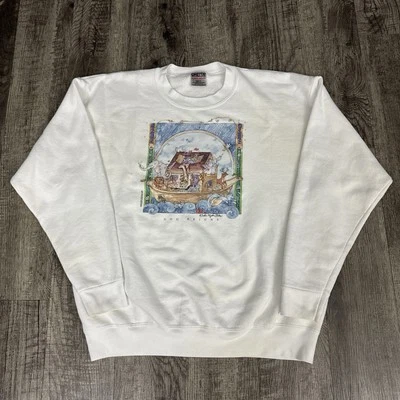Sudadera De Colección Arca de Noé Jesús Dios Religioso XL Foto 1 de 4