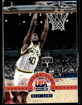 1994 SkyBox USA #15 Shawn Kemp  Basketball Card 2803E - Image 1 of 2