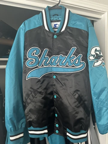 San Jose Sharks Starter Jacket Cover