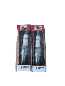 NEW (2) CHAMPION 401 Spark Plugs RS12YC - Picture 1 of 3