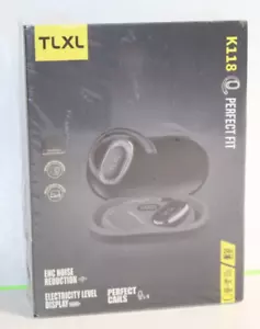 TLXL K118 Wireless Earbuds ENC Noise Reduction Perfect Fit Universal Fit - Picture 1 of 13