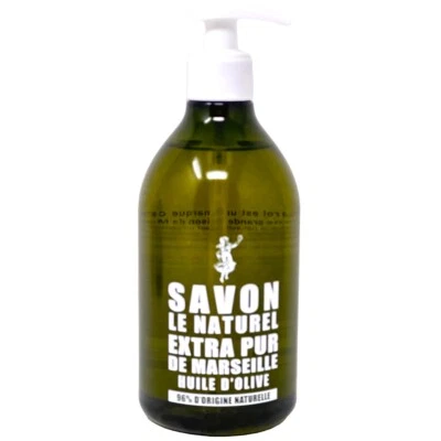 LASCAD SAS savon le naturel extra pur de marseille Huile d'olive con aceite de oliva 500 ml