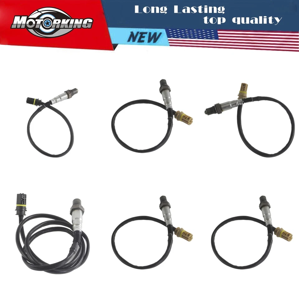 6Pcs New Oxygen Sensor For 04 Mercedes-Benz C320 Base 3.2L SEAB-ABBSOS-M869 - Image 1 of 4