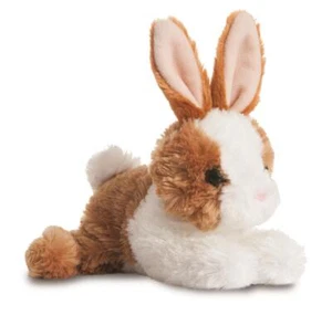Mini Flopsies Hase Braun/Weiß 73902 Stofftier Plüschtier Kuscheltier Aurora - Bild 1 von 6