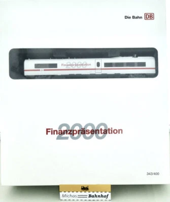 Märklin Finanzpräsentation 2000 DB ICE 3 H0 1:87 limitiert OVP HB3 å - Bild 1 von 4