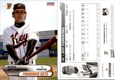 Jeff Fiorentino 2005 Choice Frederick Keys #11 Card *AutographDen*