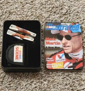 Vintage Nascar Racing Illustrated Magazine Mark Martin Multi Tool Set With Case - Picture 1 of 2