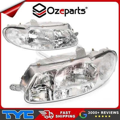 TYC Pair LH Left + RH Right Head Light Lamp For Holden Commodore VT 1997-1999 - Image 1 of 4