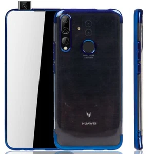 Huawei P smart Z Hülle Case Handy Cover Schutz Tasche Schutzhülle Etuis Blau - Zdjęcie 1 z 4