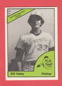 1978 TCMA Minor League Bill Haley -  Greenwood Braves