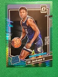 Baloncesto óptico Donruss 2023-24 GG Jackson clasificación hiper verde novato Grizzlies - Imagen 1 de 2