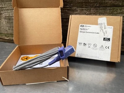 (ONE) OEM Genuine Nellcor DEC-8 SpO2 Extension Cable 9 PIN, 8ft - Image 1 of 4