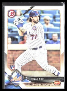 Tomas Nido 2018 Bowman #76  Rookie   New York Mets
