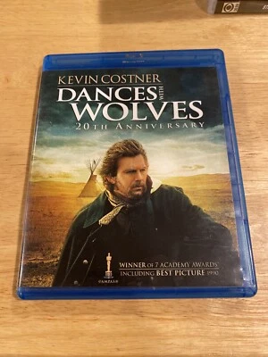 Dances With Wolves 2 Disc Blu-ray 1990 ~ 20th Anniversary Edition  Kevin Costner - Image 1 of 4