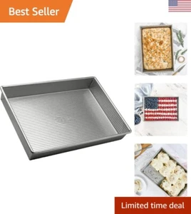 Rectangular Cake Pan - 9 x 13 inch - Nonstick & Quick Release Coating - Picture 1 of 11