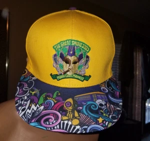 The Great Smoke 2023 Mardi Gras Madness Cap / Hat Cigars Florida Party - Picture 1 of 14