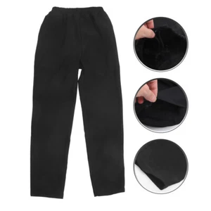 Workwear Chef's Workwear Durable Trousers Breathable Material Chef Pants -Black - Picture 1 of 21