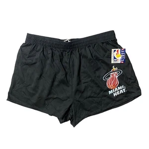 Vintage 90s Miami Heat NBA Basketball Shorts NWT Adult Size XL RARE - Picture 1 of 5