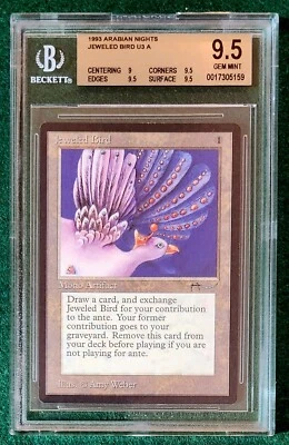 Jeweled Bird - Arabian Nights - MTG - BGS 9.5. Gem Mint. - Image 1 of 2