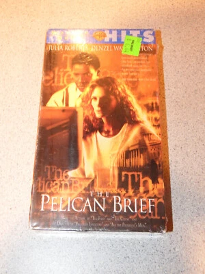New Sealed, The Pelican Brief VHS Julia Roberts, Denzel Washington, Sam Shepard - Image 1 of 4
