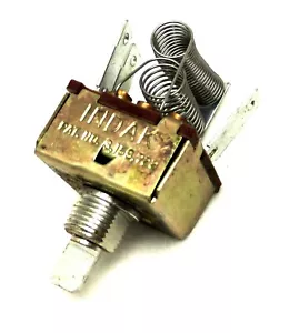 3.159.722 New NOS Indak Rotary Heather Blower Switch 12 Volts 3 Speed 3 Leads - Picture 1 of 8