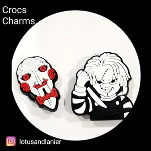 Crocs Scary Movie Charms Set of 2 - Picture 1 of 2