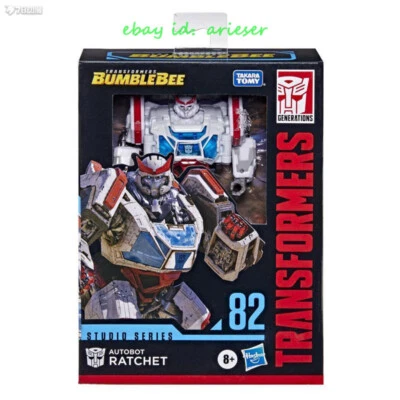 Takara Tomy Ss-82 Autobot Ratchet Transform Deluxe Class Action Figure New - Image 1 of 4