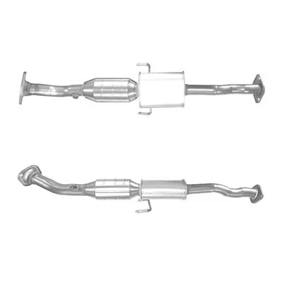 Catalytic Converter Type Approved + Fitting Kit For Toyota Auris 1.4 VVT-i Rear - Image 1 of 4