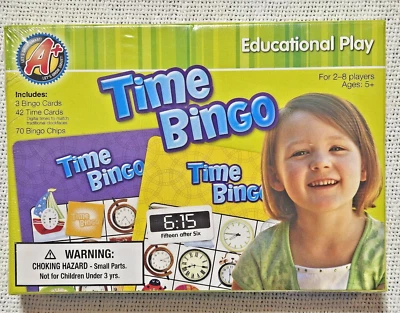 Dalmatian Time Bingo Educational Play, Ages 5+, 2-8 Players - Image 1 of 2