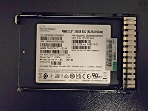 HPE PM883 2.5" 240GB SSD SATA 6.0 Gbps P/N: P02760-001 - Afbeelding 1 van 2