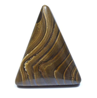 Polished Triangle Lovely Pattern Australian Boulder Opal 46.5 ct - Image 1 of 4