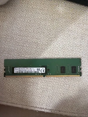 4GB DDR4-2400T-R SK HYNIX HMA451R7AFR8N-UH PC4-19200 Registered ECC Server RAM - Image 1 of 2