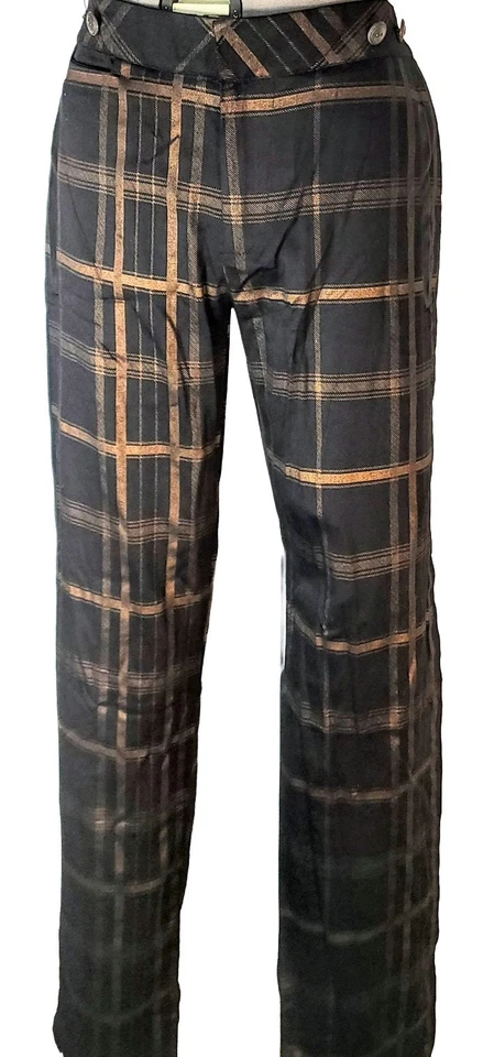 Брюки мужские Lip Service черные клетчатые киберпанк размер 30 - Изображение 1 из 4