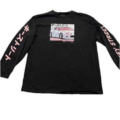 KEY STREET LONG SLEEVE MENS CAR RACING JAPANESE ZUMIEZ SIZE X-LARGE  - Image 1 of 4