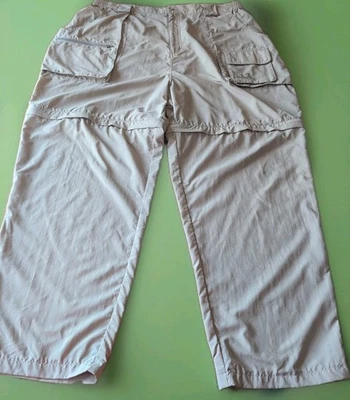 Pantalones Convertibles Guide Wear by Cabela's Hombre 2XL Beige Durepel Ligeros Nuevos con Etiquetas Foto 1 de 4