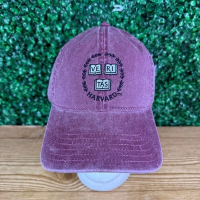 Nuevo con etiquetas Gorra Harvard Veritas Correa Ajustable College Ivy League Talla Única OSFA Foto 1 de 4
