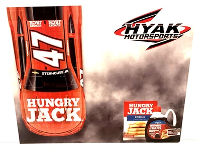 Postal NASCAR 2025 RICKY STENHOUSE JR #47 HYAK MOTORSPORTS HUNGRY JACK ATLANTA Foto 1 de 2