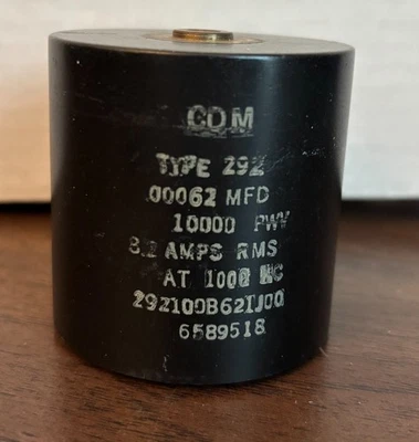 CONDENSADOR DE MICA TRANSMISOR CDM CORNELL DUBILIER 292100B621JO0 Foto 1 de 4