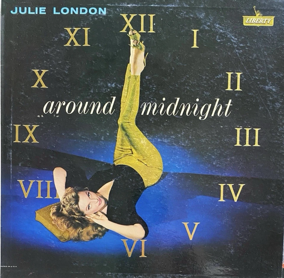 Julie London Around Midnight Vinyl VG+/M - Image 1 of 2