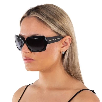 Marc Jacobs Grey Square Ladies Sunglasses MARC 574/S 0807/IR 59 MARC 574/S - Image 1 of 4