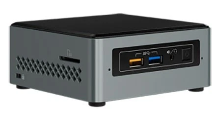 Intel NUC6CAYS (Intel Celeron J3455 4x 1.50GHz, 1x VGA, 1x HDMI, 2GB RAM, 32Gb - Bild 1 von 1