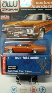 Auto World Custom Lowriders 1966 Chevy Impala SS (NG93)