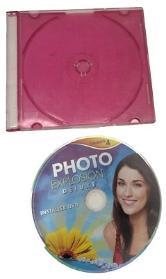 Photo Explosion Deluxe Windows Photo Editing Version 4 - Canon Sony Nikon Camera - Image 1 of 4