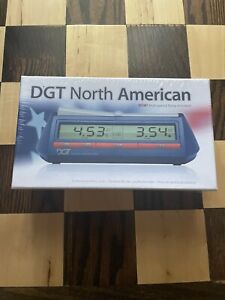 DGT North American Professional Chess Clock New! Multi-period Delay Included!