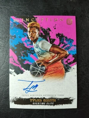 2021 Topps OTE Inception Tyler Smith PINK /99 ON CARD Autograph #IA-TS2 - Image 1 of 4