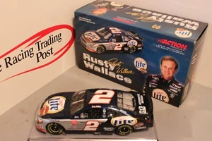 2001 Rusty Wallace Miller Lite Harley 1/24 Action RCCA Clear Window Bank Diecast - Picture 1 of 1