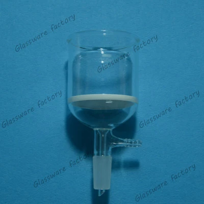 350ml,24/40,M Coarse filter,Buchner Filter Funnel with Vacuum Hose Connection - Image 1 of 3